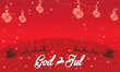 © Designkida - Merry Christmas Background in Swedish.