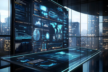 Wall Mural - futuristic concept of tax and vat in 2025, visualized with a combination of an alarm clock, tax form