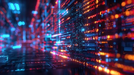Programming code abstract technology background of software developer and Computer script.