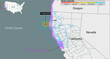 © Sajid - California hit with 7.0 magnitude earthquake. Mam statistic.
