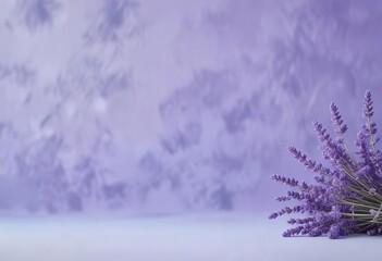 Wall Mural - Gradient background of lavender and powder blue colors, gradient, calming, lavender