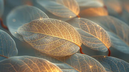 High resolution close up of a single dry leaf in a monochrome palette emphasizing texture decay and the intricate details of natural elements