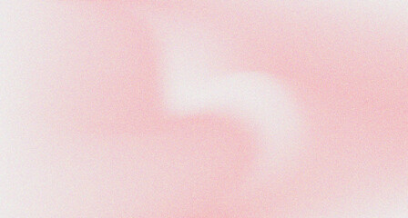 Wall Mural - gradients light pink and white grainy background for your graphic design
