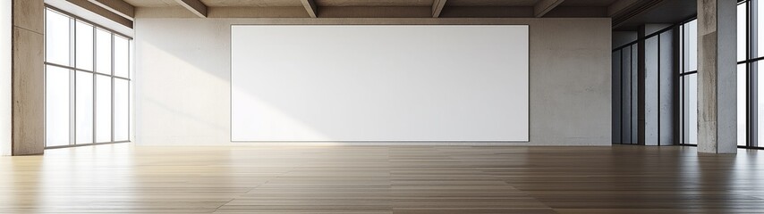 empty room with light colored wall . Generative AI