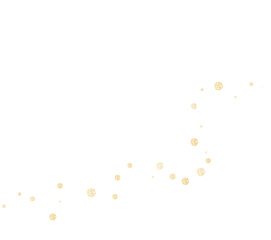 Wall Mural - subtle festive overlay with falling silver and gold stars, snowflakes, and glistering confetti—ideal for minimalist Christmas cards, winter wallpapers, or holiday designs.
