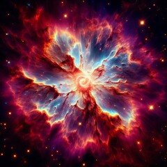 Wall Mural - 145 Infrared Stellar Nursery False color infrared image of a sta