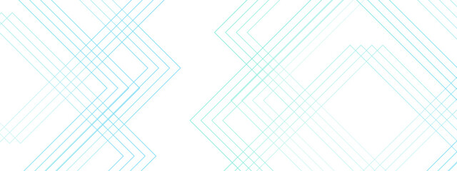 Poster - Abstract blue and white blueprint background and technology bright lines. Futuristic architecture concept blueprint with geometric blue line. Template for branding business ,wallpaper , banner