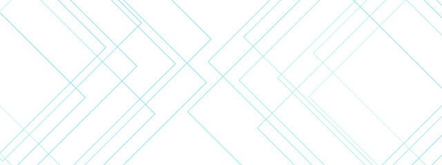 Poster - Abstract blue and white blueprint background and technology bright lines. Futuristic architecture concept blueprint with geometric blue line. Template for branding business ,wallpaper , banner