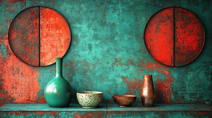 Wall Mural - Artistic still life