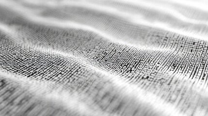 Wall Mural - abstract close-up of flowing binary code data representing software and digital technology concepts 