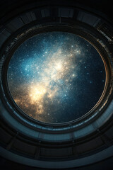Wall Mural - a view of the stars from a space shuttle