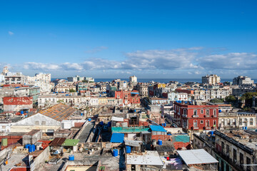 Wall Mural - Aerial view of the city of Havana in Cuba