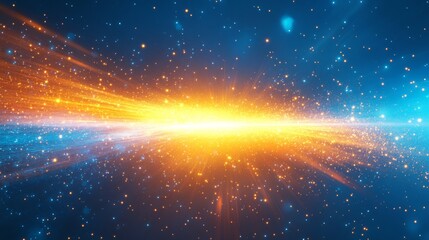 Wall Mural - Abstract Cosmic Explosion