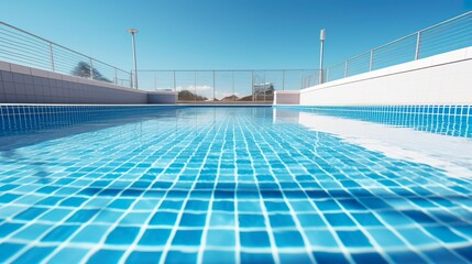 Wall Mural - A photo of a swimming pool