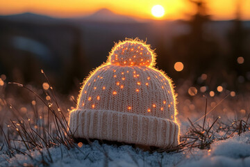 Canvas Print - Winter Beanie