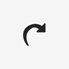 Poster - Reply Arrow Icon
