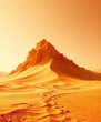 © Prasert - Vast sea of orange sand in a desert wave formation , arid landscape, sandy terrain