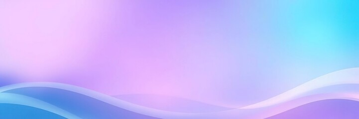 Sticker - Gradient background featuring soft turquoise and deep purple hues, with gentle wave-like patterns and subtle shimmer, earthy, unique, peaceful