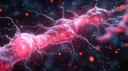 Wall Mural - Cosmic Realms and Nebula Mystery. Generative AI