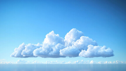 Wall Mural - cloud computing technology internet concept. abstract virtual digital stream. storage cloud structur