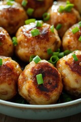 Sticker - Meatballs in Green Onions