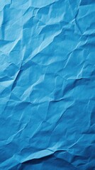 Sticker - Abstract Wrinkled Blue Paper Texture Background