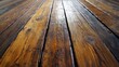 © Trionorejo - A close-up view of rustic wooden floorboards, showcasing their texture and natural finish.