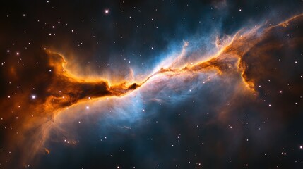 Wall Mural - Celestial Nebula Cosmic Dust and Starscape