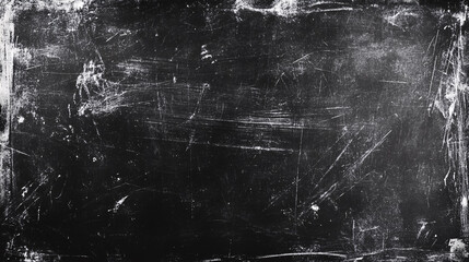 an overlay of dust and scratches mimicking the effect of an old film, creating a distressed, chalkbo