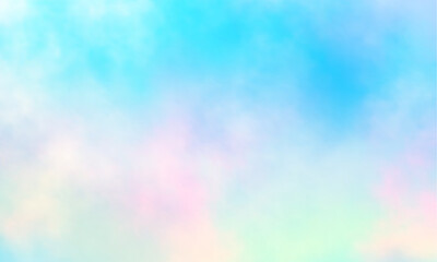 Aufkleber - Soft Pastel Dreamy Background for Creative Projects, offering unique aesthetics and colors
