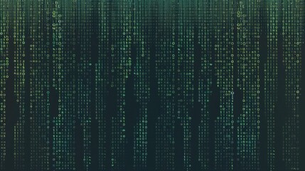 Wall Mural - binary code. binary code background. abstract computer code.