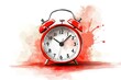 © Graph Squad - A red alarm clock with the time of 10:30