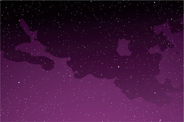 Wall Mural - creative design of universe sky background