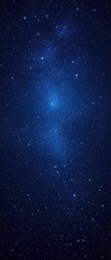 Wall Mural - Dark Blue Sky with Thousands of Glowing Stars, stellar expanse, darkness, sparkling, radiant