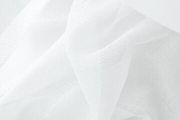Wall Mural - abstract luxury white fabric texture background