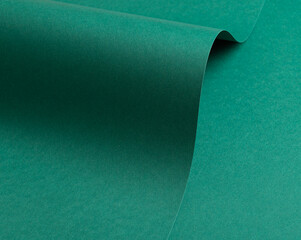 Aufkleber - Emerald green paper background with a matte finish and subtle wavy texture. Rich and bold design,