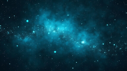 Wall Mural - Starry night sky, deep blue background, galaxy science star night, blue, sky background,