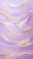 Canvas Print - Delicate Purple and Gold Abstract Texture