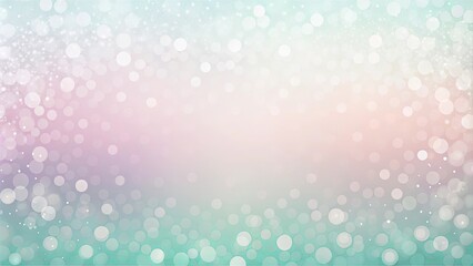 Wall Mural - Pastel Bokeh Background with Sparkling Lights and Soft Gradient