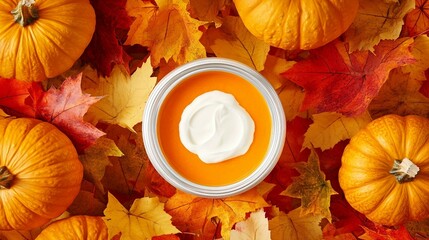 Sticker - Pumpkin Soup with Cream 