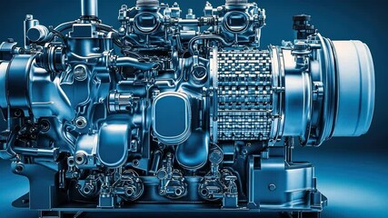 Wall Mural - next-generation fuel solutions for high-efficiency engines