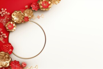 Poster - Chinese new year backgrounds jewelry gold.