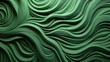 © Nittaya - Green abstract paper carve background.