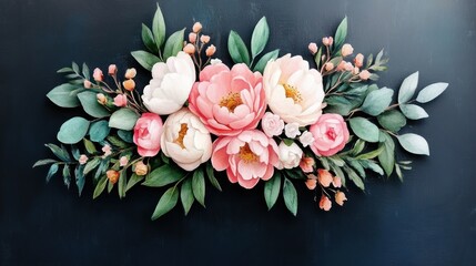 Aufkleber - Floral arrangement display nature artwork home decor close-up beauty in simplicity