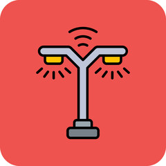 Sticker - Smart Lighting Icon