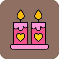 Sticker - Candle Icon