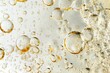 © jayantha - real champaign bubbles on a white background