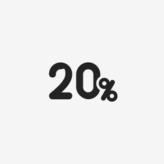 Poster - 20% Discount Icon
