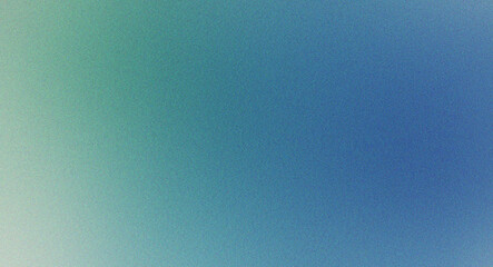 Wall Mural - smooth and elegant blue and green grainy gradient with subtle noise effects, adding depth to creativ