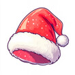 © mdAlamgir - santa claus christmas xmas hat, isolated on white backround